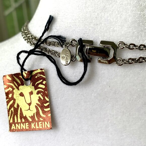 Vtg Elegant Anne Klein 2-3 Strand Long Necklace - Picture 8 of 10